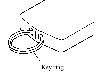 Key extend/retract method (Retractable