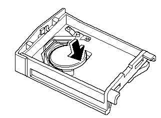 5. Put in the new battery (CR1620 or