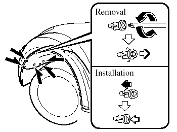 1. If you are changing the right bulb, start