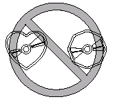 - Do not use non-conventional discs