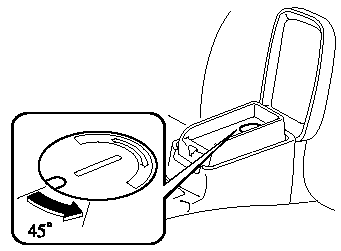 4. Open the tray by pulling the lower