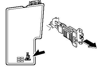 5. Pull the fuse straight out with the fuse