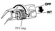 Variable-speed intermittent wipers