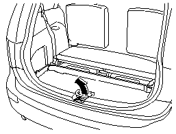 3. Remove the cargo sub-compartment.