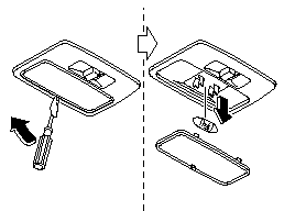 2. Disconnect the bulb by pulling it out.