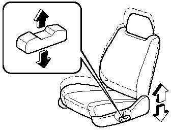 The seat height can be adjusted by