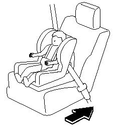 1. Slide the seat as far back as possible.