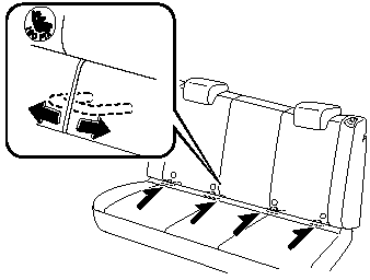 2. Expand the open seams on the rear of