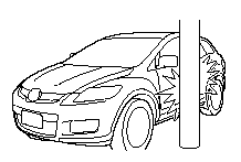 Side impacts involving trees or poles