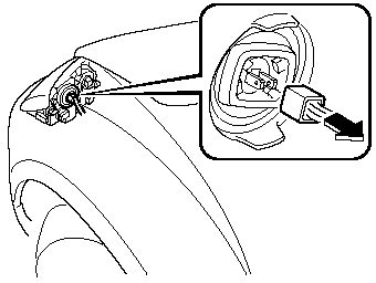 4. Detach the electrical connector from