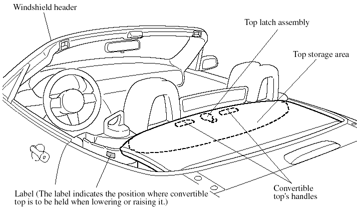 Convertible Top Precautions