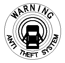 A label indicating that your vehicle is