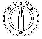 Fan control dial