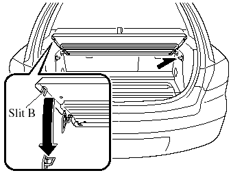 3. Insert the other trunk board loop into