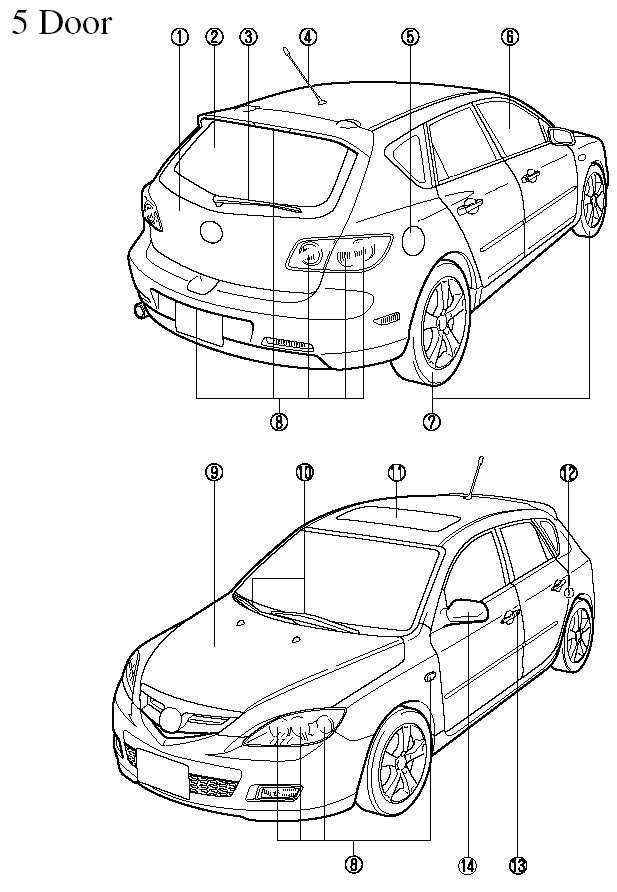 1. Liftgate.