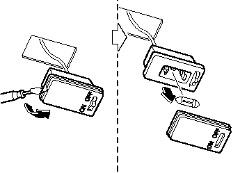 3. Disconnect the bulb by pulling it out.