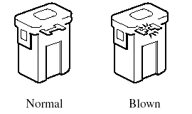 3. If any fuse but the MAIN fuse is