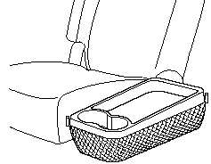Storage box (Second-row right-side seat)