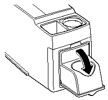 Inside of the center console (Without rear vents)