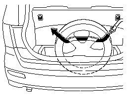 10. Thread the belt through the wheel as