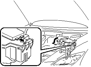 4. Install the right side of the fuse block