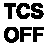 TCS OFF Indicator Light