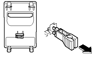 3. Pull the fuse straight out with the fuse